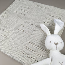 Last inn bildet i Galleri-visningsprogrammet, Siren babyteppe 90 x 90 cm - håndlaget