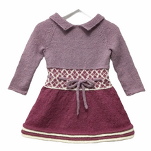 Last inn bildet i Galleri-visningsprogrammet, Firkløverkjole - norsk strikkeoppskrift PDF