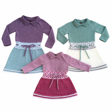 Last inn bildet i Galleri-visningsprogrammet, Firkløverkjole - norsk strikkeoppskrift PDF