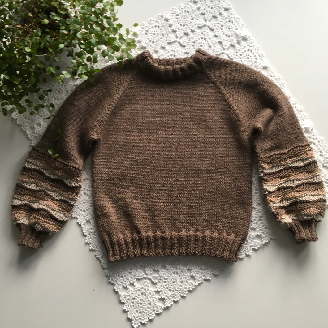 Mini Metz Sweater 5 år - håndlaget